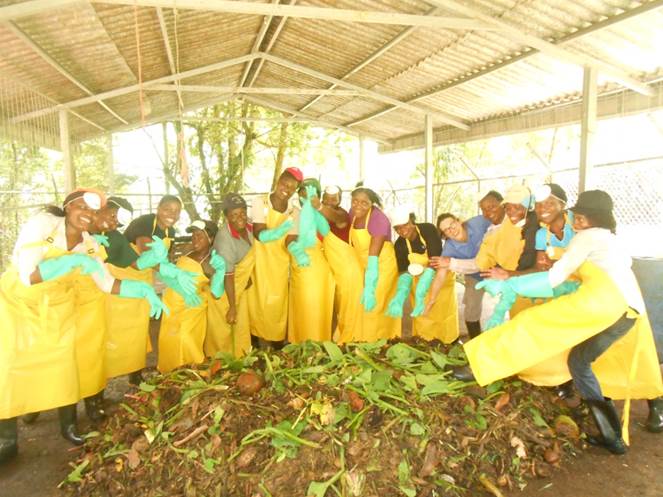 Making Compost at Earth