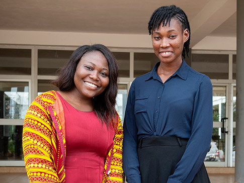 CAMFED Association members Joanna and Cindy