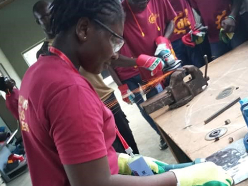 Sylvia, Design Technology student, Ghana