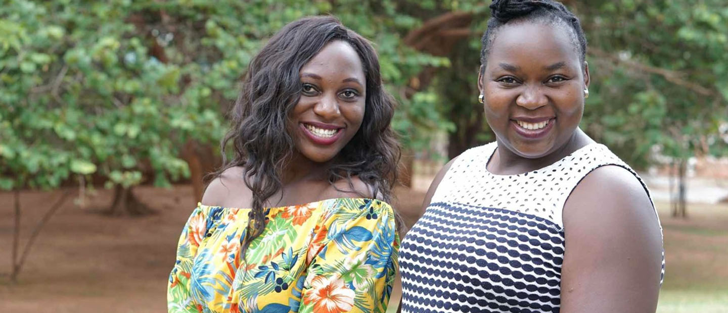 Young women reaping what they have sown