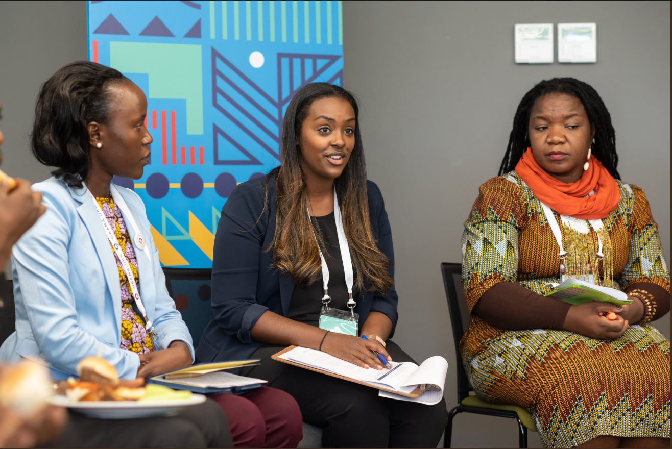 Angie Murimirwa with Tsehaitu 