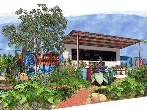 Design for the CAMFED Garden at the Chelsea Flower Show Design for the CAMFED Garden at the Chelsea Flower Show