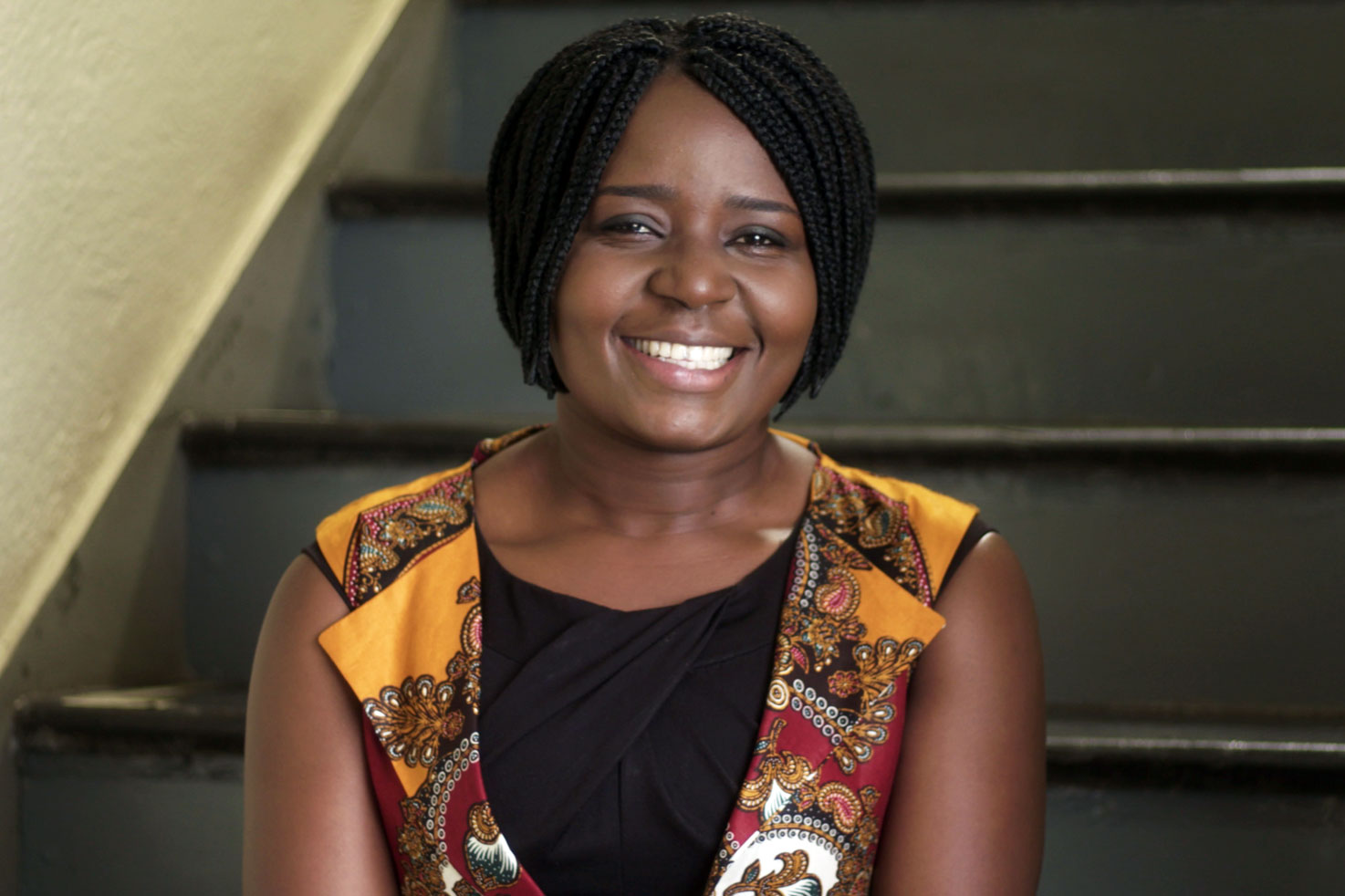 Abigail, supported through school by Camfed, now a leader