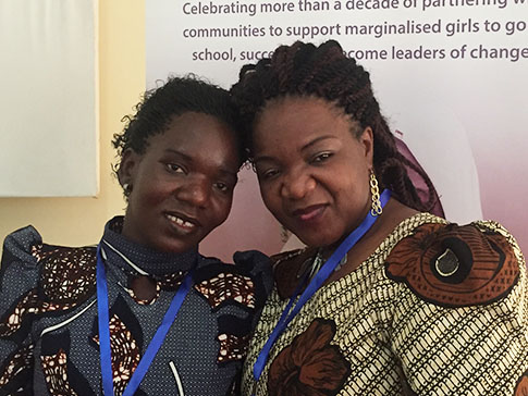 Aida Kassian Kalolo and Angeline Murimirwa