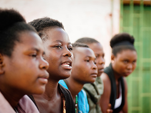 Fatima with her local CAMA chapter