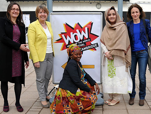 Fatima at the Women of the World Festival