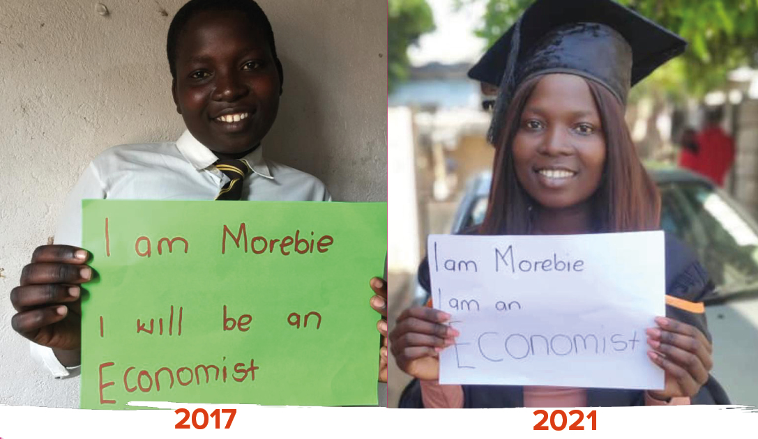 Moreblessing, CAMFED Association member and Economist
