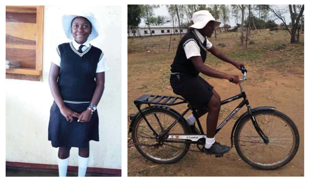 Nomakhosi, CAMFED Association member in Zimbabwe