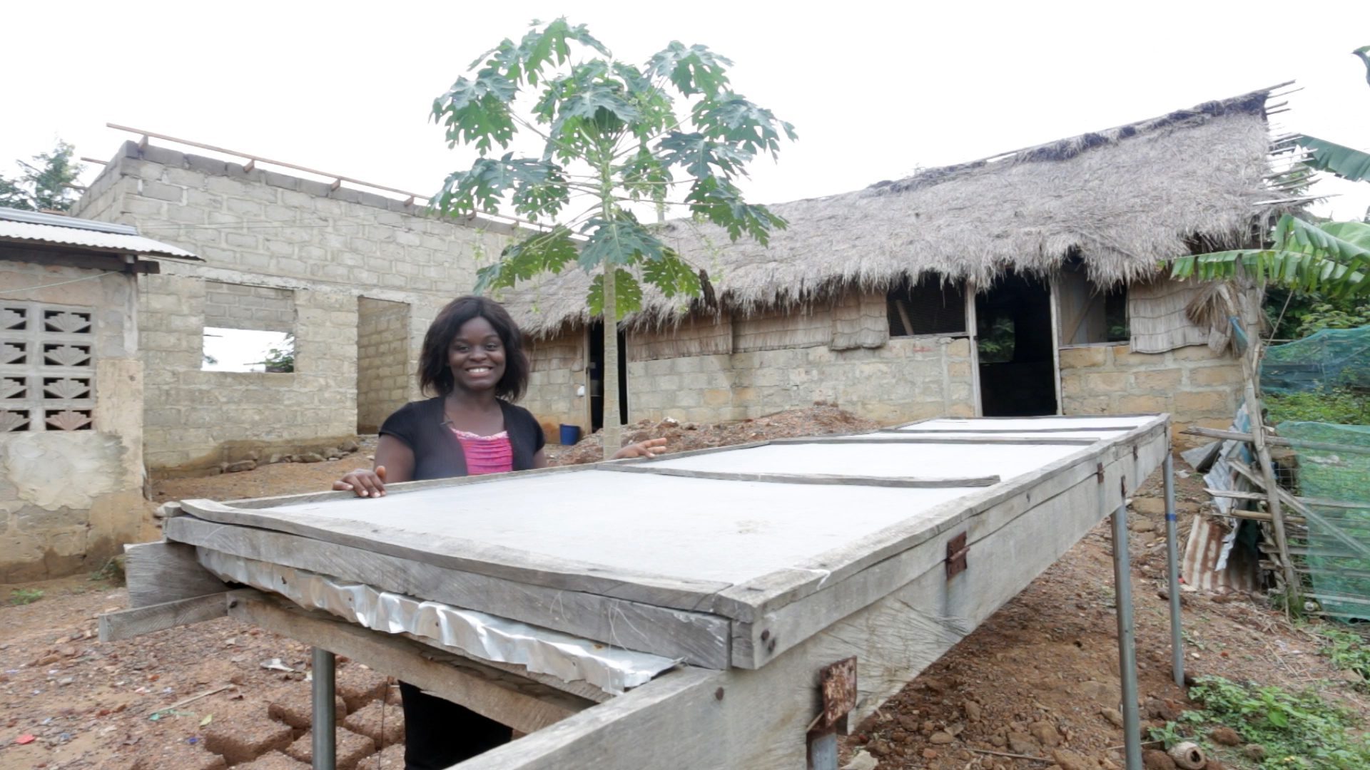 Martha, CAMFED Association member and mushroom farmer, Ghana