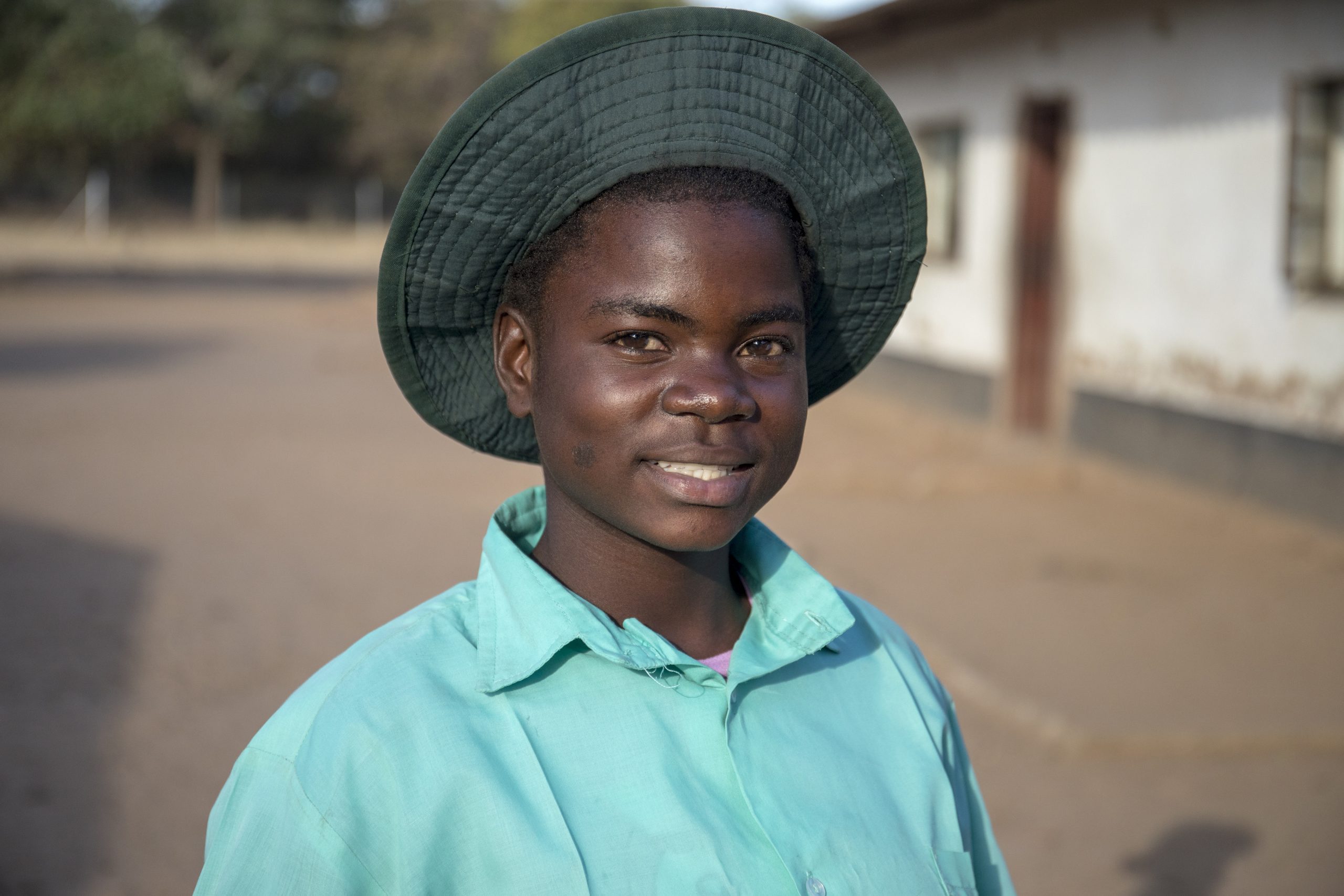 Shushuna, a secondary student from Muzarabani, Zimbabwe.
