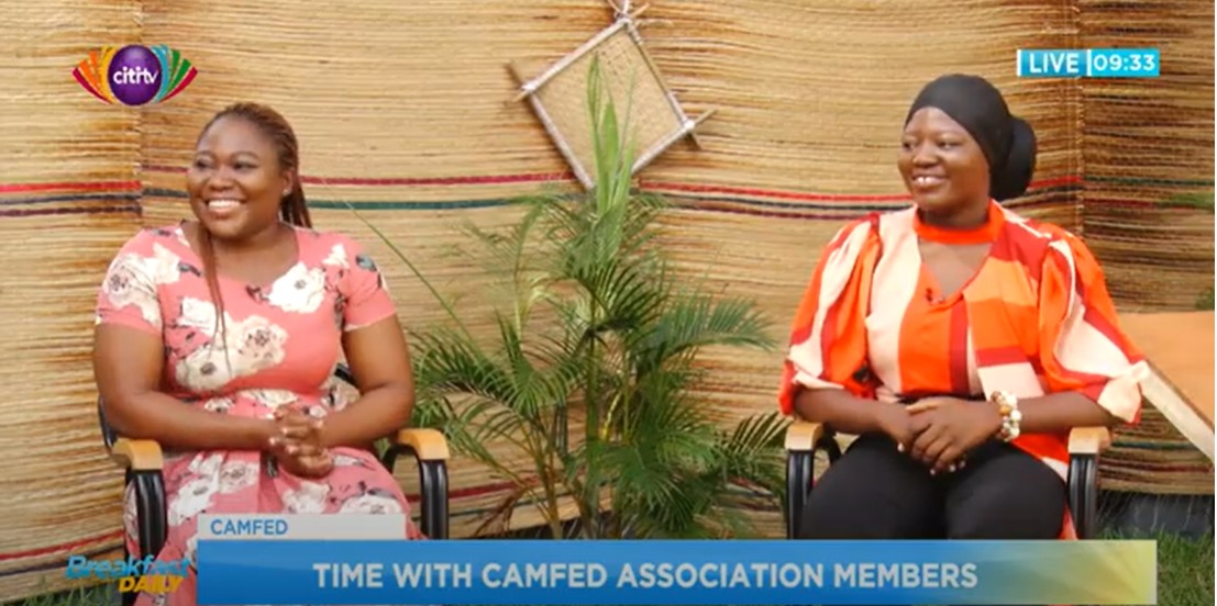Citi TV Breakfast Daily CAMFED IWD 2023 Joanna Gunab Bushira Kumuriwor