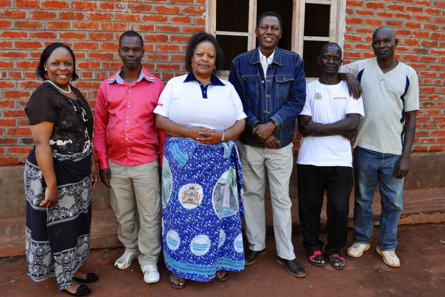 A group of traditional leaders in Malawi.
