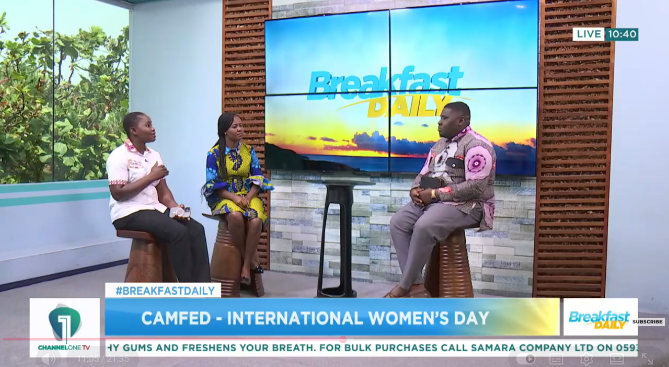CAMFED Association Ghana Breakfast Daily TV IWD 2026